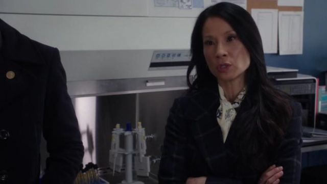 Marissa Webb  Feria Coat worn by Dr. Joan Watson (Lucy Liu) in Elementary (S05E19)