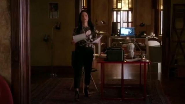 Maison Margiela Cutout Sandal worn by Dr. Joan Watson (Lucy Liu) in Elementary (S06E05)