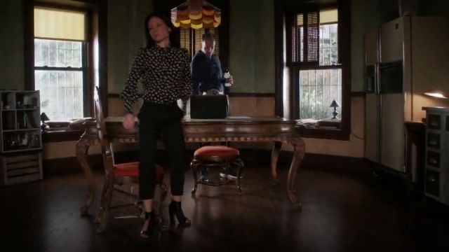 Maison Margiela  Cutout Sandal worn by Dr. Joan Watson (Lucy Liu) in Elementary (S06E08)