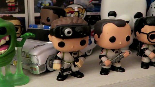The figurine Funko Pop! the Dr. Raymond Stanz in SOS Ghosts of Modzii in the video The largest collection of figurine pop de France