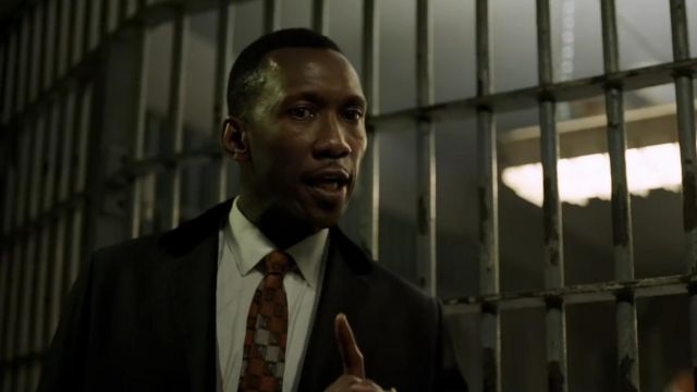 La cravate marron de Dr. Don Shirley (Mahershala Ali) dans Green Book : Sur les routes du sud