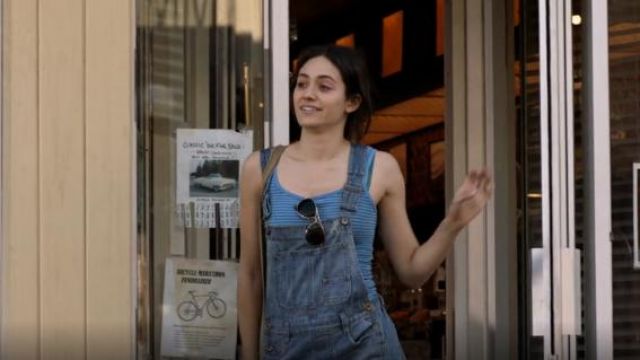 Free People Boyfriend Shortall Overalls worn by Fiona Gallagher (Emmy Rossum) in Shameless (S09E12)