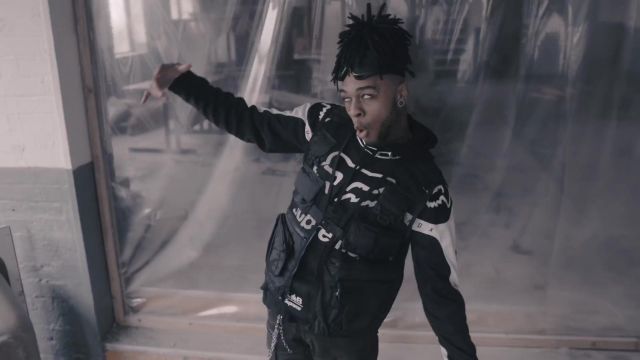 Recon Black Vest worn by Scarlxrd in his HEAD GXNE. music video