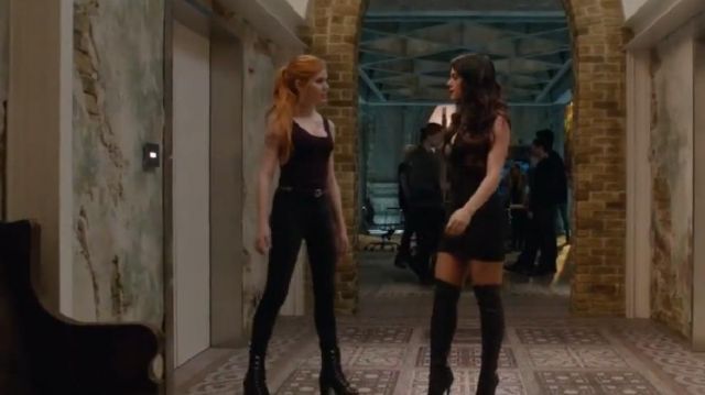 Rag & Bone/Jean High Rise Skinny Jeans worn by Clary Fray (Katherine  McNamara) in Shadowhunters (S01E05) | Spotern