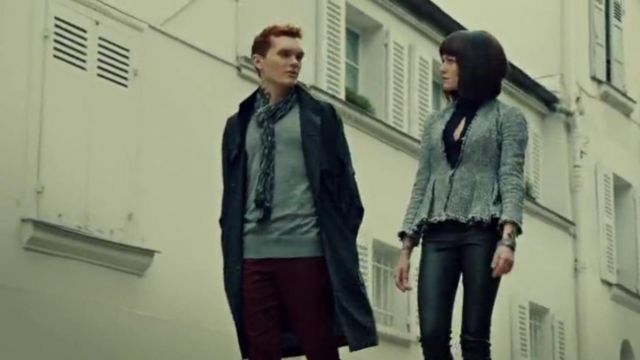 Rebecca Taylor Lurex Tweed Veste de Tricot porté par Isabelle Lightwood (Emeraude Toubia) dans les Shadowhunters (S03E12)