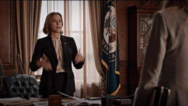Dolce Gabbana Fitted Blazer Worn By Elizabeth Mccord Tea Leoni