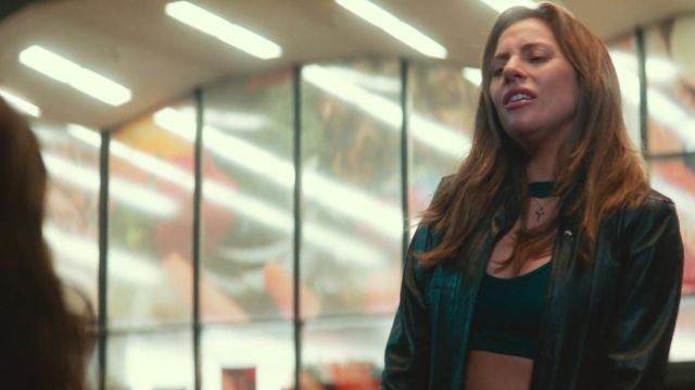 Leather Jacket worn by Ally (Lady Gaga) as seen in A Star is Born