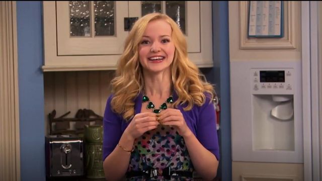 Anthropologie Lavendel Dress Worn By Liv Rooney Dove Cameron In Liv And Maddie S02e19 Spotern