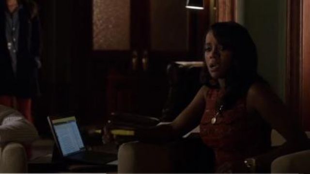 Opening Ceremony Geometric Print Dress worn by Michaela Pratt (Aja Naomi King) in How to Get Away with Murder (S01E05)