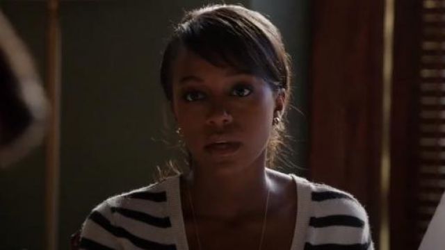 Marc Jacobs Link to Katie Studs in Oro worn by Michaela Pratt (Aja Naomi King) in How to Get Away with Murder (S01E06)