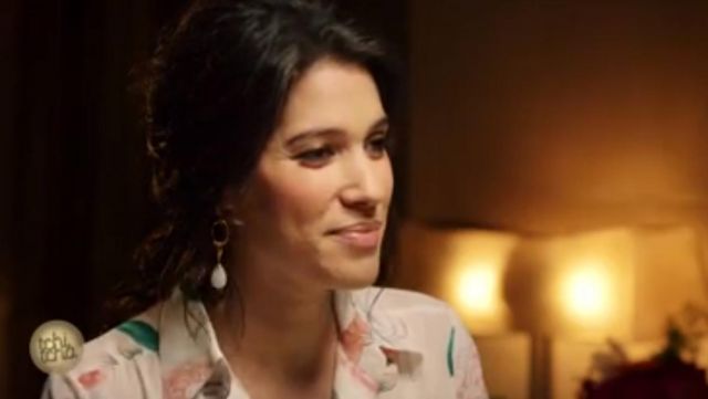 Silk Blouse flower print of Laurie Cholewa in Tchi tcha of the 12/03/2019