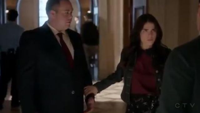A.L.C. Daro Skirt worn by Laurel Castillo (Karla Souza) in How to Get Away with Murder (S02E07)