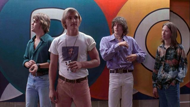 The t-shirt of David Wonderson (Matthew McConaughey) in the movie Generation rebel