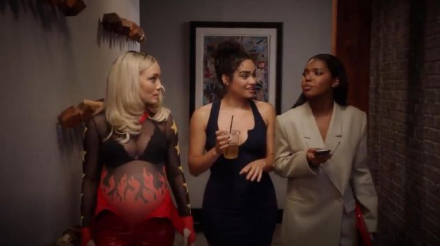 Low Classic One Button Down Double-Breasted Blazer worn by Alexandra Crane (Ryan Destiny) in Star (S03E06)