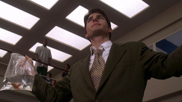 Ziploc Freezer Bags used by Jerry Maguire (Tom Cruise) in Jerry Maguire