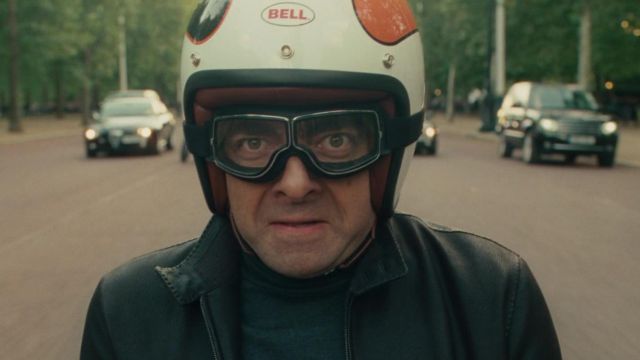 Bell Helmet used by Johnny English (Rowan Atkinson) in Johnny English Reborn