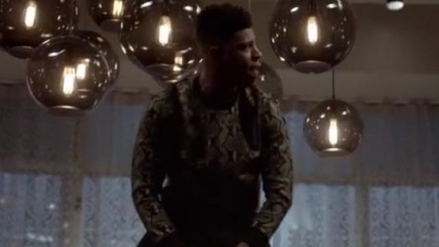 Givenchy Python-Print French Terry Sweatshirt worn by Hakeem Lyon (Bryshere Y. Gray) in Empire (S03E15)
