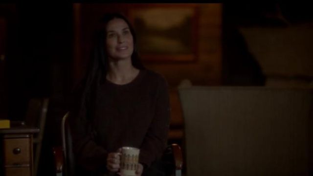 Madewell Bouton Sleeve Pullover Chandail porté par Claudia (Demi Moore) dans l'émission de TÉLÉVISION de l'Empire (S04E10)