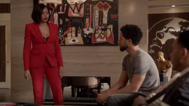 Alexander McQueen  Skinny Cropped Suiting Pants worn by Cookie Lyon (Taraji P. Henson) in Empire (S04E18)