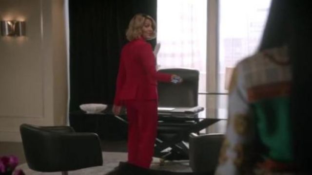 Stella McCartney Flat-Front Slim-Jambe à la Cheville Pantalon porté par Nicole Ari Parker dans l'Empire (S05E12)