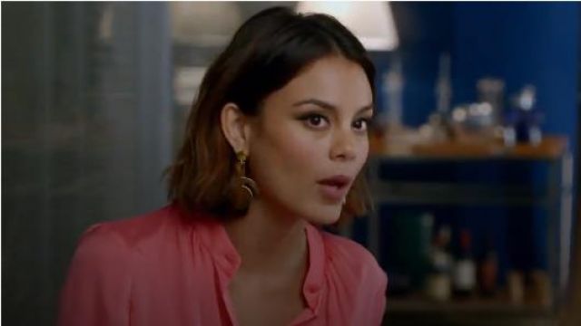Telescope Earrings Worn By Cristal Jennings Ana Brenda Contreras In Dynasty Season 1 Episode Spotern