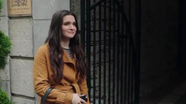 Vince Suede trench coat worn by Jane Sloan (Katie Stevens) in The Bold Type (S02E10)