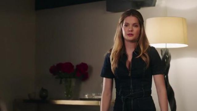 Rachel Antonoff Sal Jumpsuit worn by Sutton Brady (Meghann Fahy) in The Bold Type (S02E10)