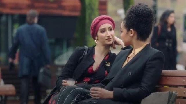 Isabel Marant Dias Wool-Blend Coat worn by Kat Edison (Aisha Dee) in The Bold Type (S02E09)