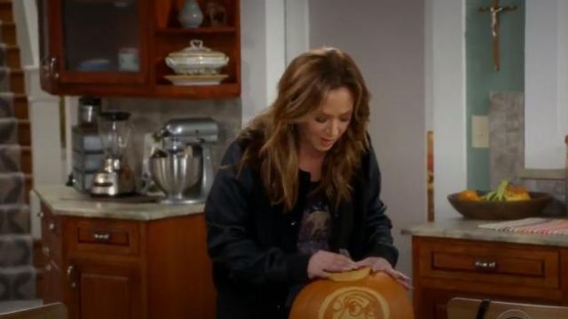 Rag and Bone Camden Veste portée par Vanessa Cellucci (Leah Remini) Kevin Peut Attendre (S02E09)