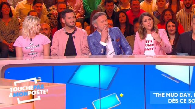 Le t-shirt A spoonful of sugar de Kelly Vedovelli dans TPMP du 15/04/2019
