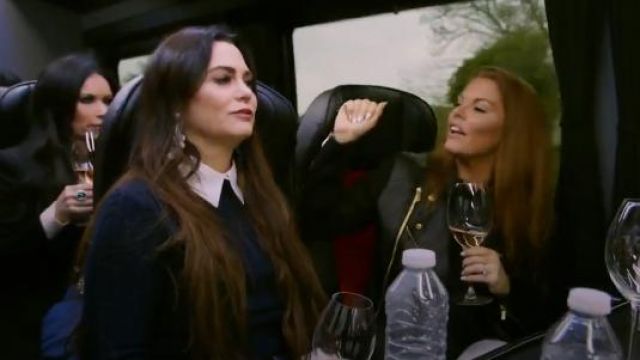 Alice + Olivia Gila Sweater worn by D’Andra Simmons in The Real Housewives of Dallas (S03E14)