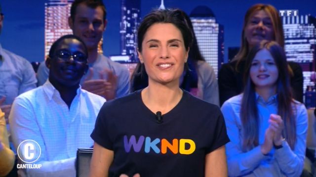 Le t-shirt WKND de Alessandra Sublet dans C'est Canteloup