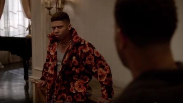 Martine Rose  Floral Zipped Jacket worn by Hakeem Lyon (Bryshere Y. Gray) in Empire (S05E14)