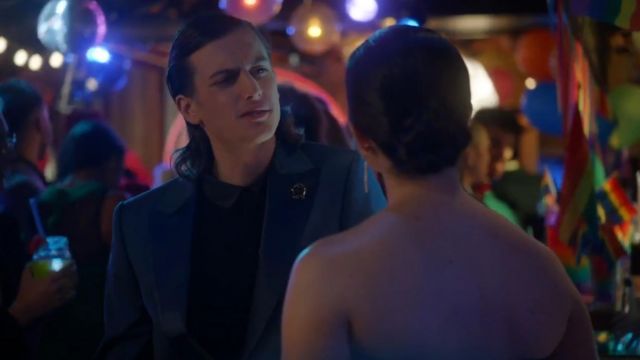Paul Smith The Soho Wool Evening Suit in blue worn by Patrick Duchand (Peter Vack) in The Bold Type (S03E02)