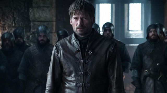 Jaime Lannister's (Nikolaj Coster-Waldau) leather tabard as seen in Game of Thrones S08E02