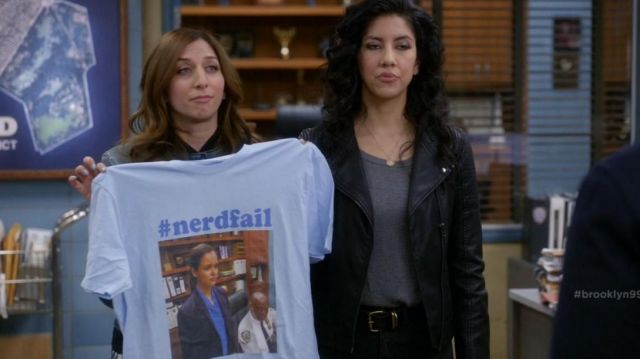 Nerdfail T Shirt Of Gina Linetti Chelsea Peretti In Brooklyn Nine Nine S02e18 Spotern