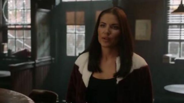 Nike  Color-Block Fleece Bomber Jacket worn by Mina in Whiskey Cavalier (S01E08)