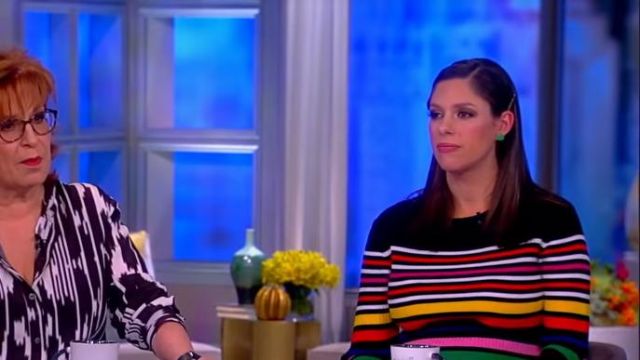 Paper London Rave Dress worn by Abby Huntsman on The View March 21, 2019