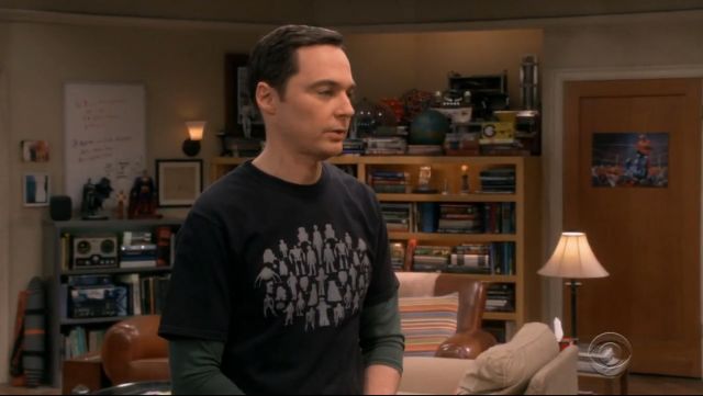 koppel roterend B.C. Think Geek Robots Tee worn by Sheldon Cooper (Jim Parsons) in The Big Bang  Theory (S12E20) | Spotern