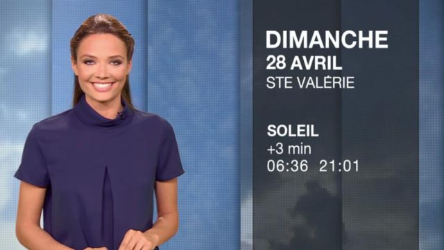 The top blue Gennifer Demey in Weather (m6) of the 27/04/2019