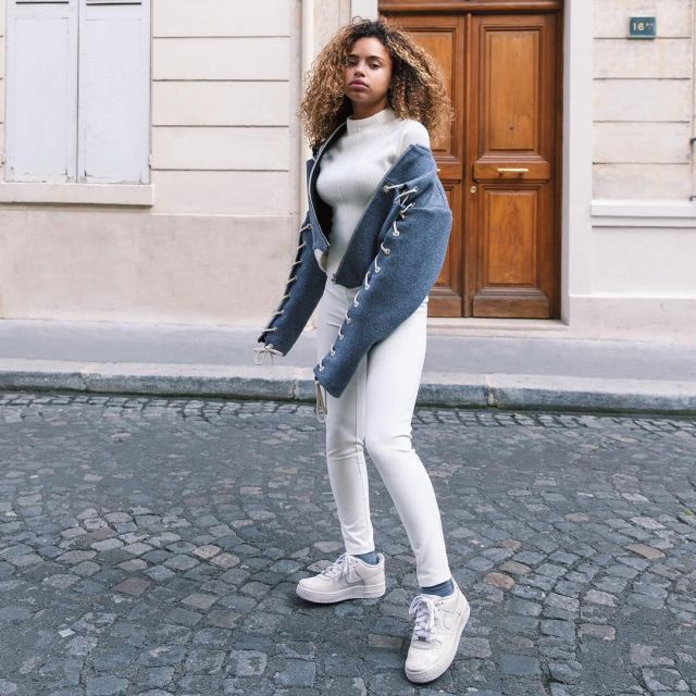 white sneakers instagram