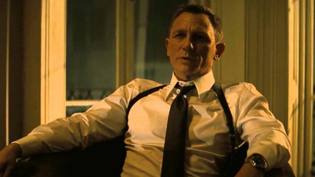 The Omega watch worn by James Bond (Daniel Craig) in Spectrum