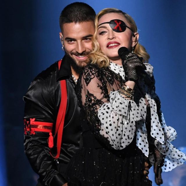 Bref Gants portés par Madonna pour les Billboard Music Awards le 1er Mai 2019