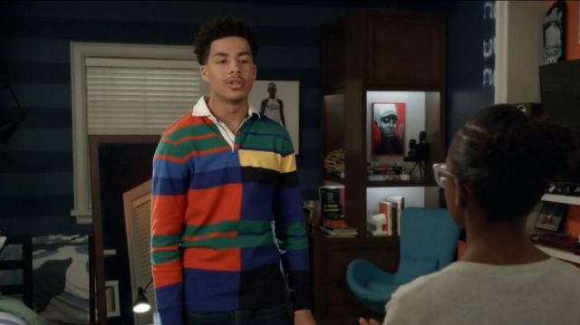 Polo Ralph Lauren Rustic Polo worn by Andre Johnson, Jr. (Marcus Scribner)  in black-ish (S05E21) | Spotern