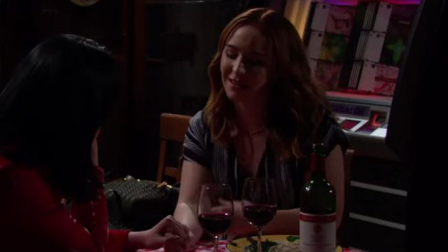 Gorjana Chloe Necklace worn by Camryn Grimes as seen in The Young and the Restless April 2019