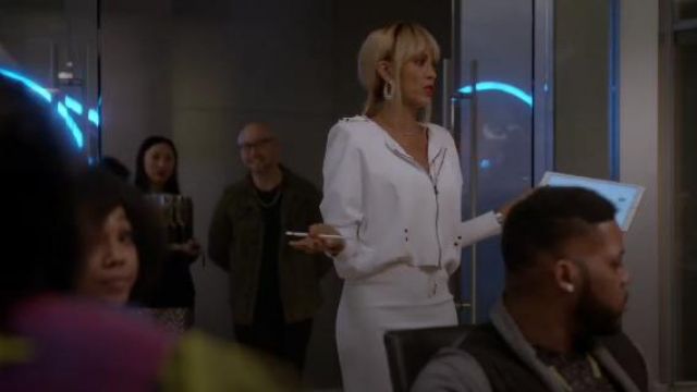 Tom Ford Double-Zip Coton-Veste en Sergé porté par Giselle (Nicole Ari Parker) dans l'Empire (S05E18)