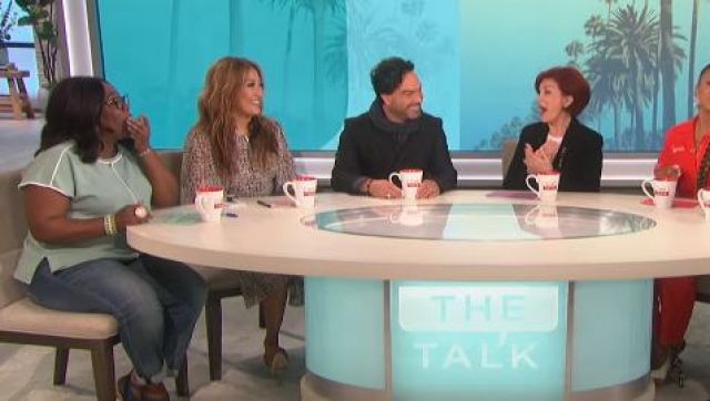 Misa Los Angeles  Laia Dress worn by Carrie Ann Inaba on The Talk May 09,2019
