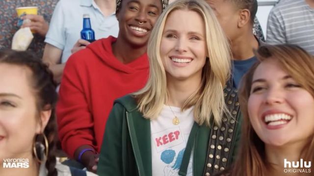 Classic Tee Keep On Marching worn by Veronica Mars (Kristen Bell