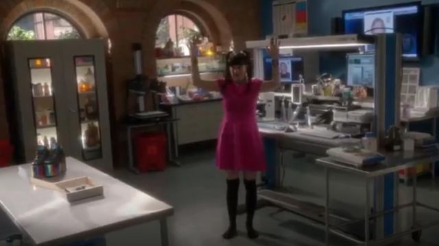 Hot Topic Black Over The Knee Thigh Highs With Bow worn by Abby Sciuto (Pauley Perrette) in NCIS (S13E02)