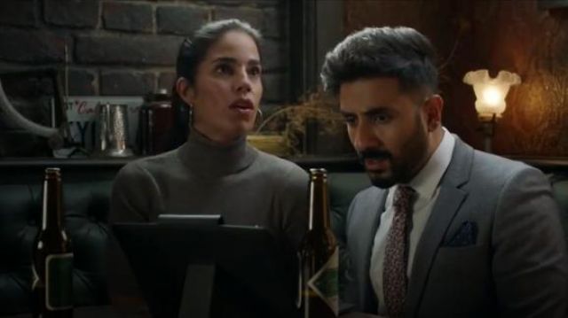 3.1 Phillip Lim  Lurex Turtleneck Top worn by Susan Sampson (Ana Ortiz) in Whiskey Cavalier (S01E11)